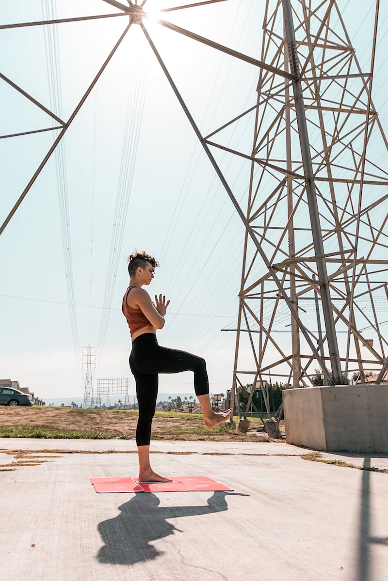 Green Yoga Squares