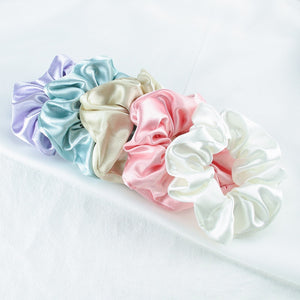 5-Set Silk Scrunchies