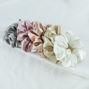 5-Set Silk Scrunchies