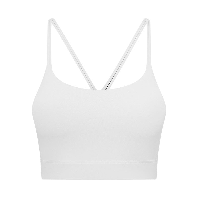 Double Strapped Cross-Back Sports Bra