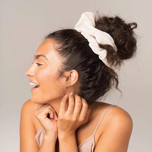 Oversized Satin Scrunchies