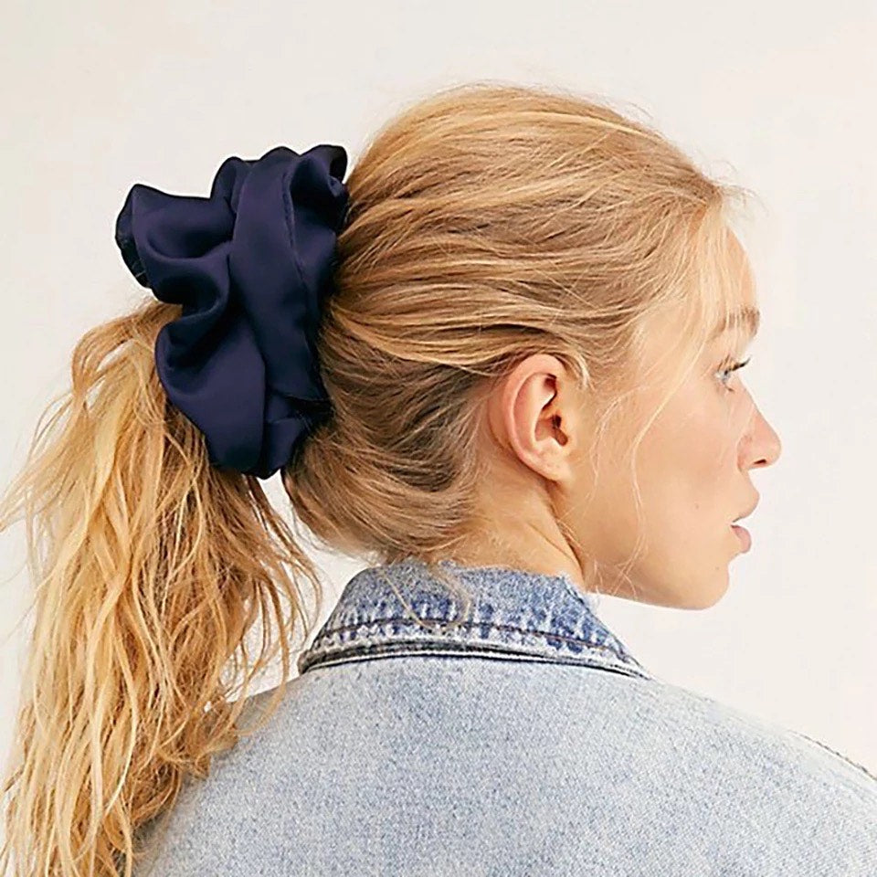 Oversized Satin Scrunchies