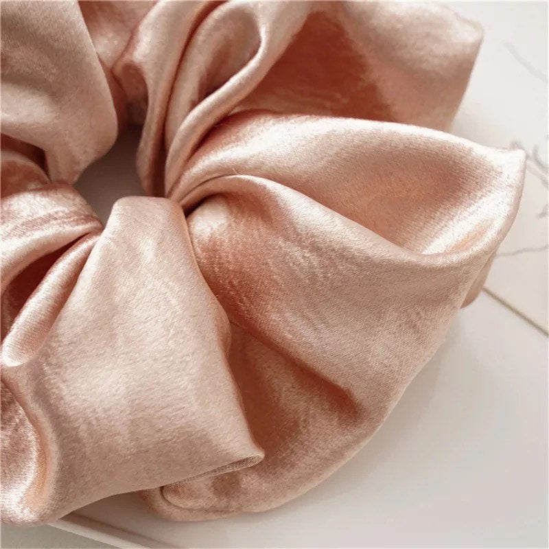 Oversized Satin Scrunchies