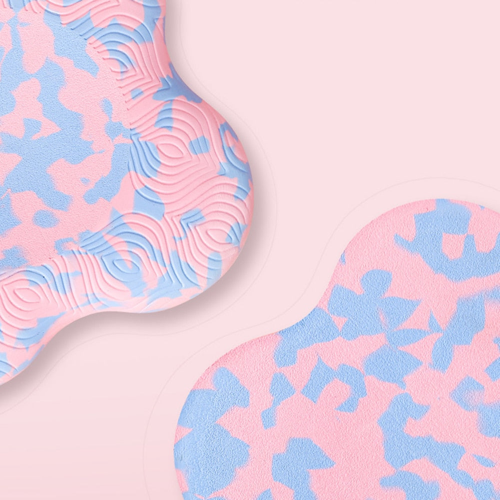 Pink & Blue Marbled Mini Squares