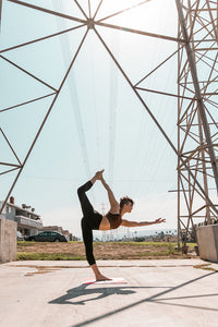 Pink Yoga Squares
